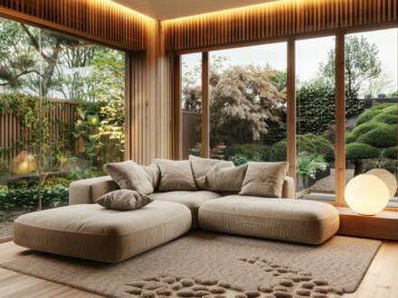 Jakie narożniki najlepiej sprawdzą się w salonach z dużymi panoramicznymi oknami?