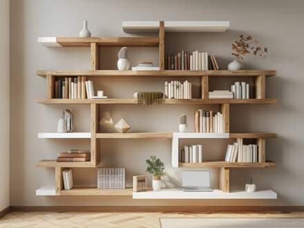 Ranking: Najlepsze regały w stylu skandynawskim na książki.