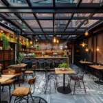 Jak urządzić taras w stylu industrialnym za pomocą odpowiednich mebli?