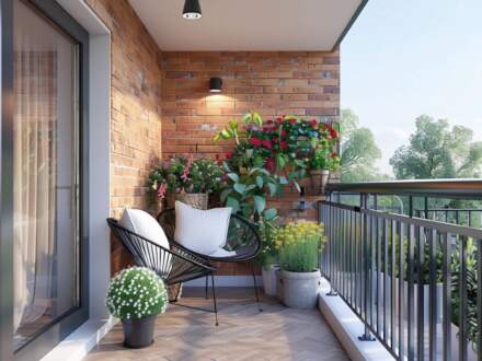 Jak urządzić balkon w stylu industrialnym z nowoczesnymi lampami?