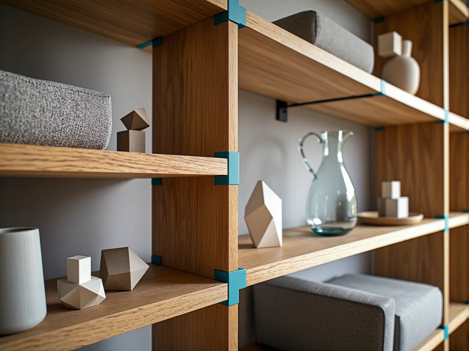 Projektant używający sztucznej inteligencji do optymalizacji zużycia materiałów