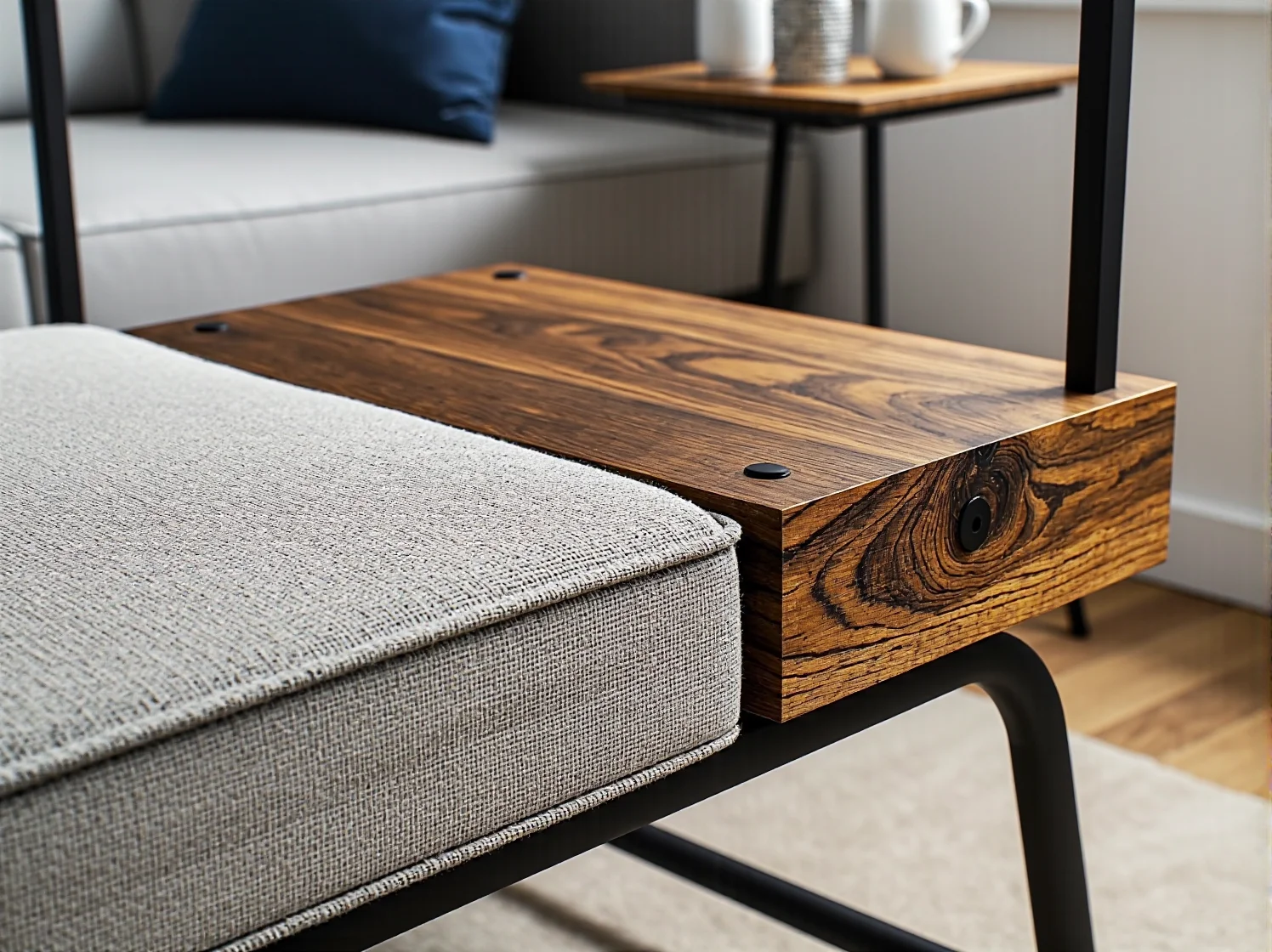 Przekrój materaca lateksowego pokazujący strukturę zapewniającą wentylację.