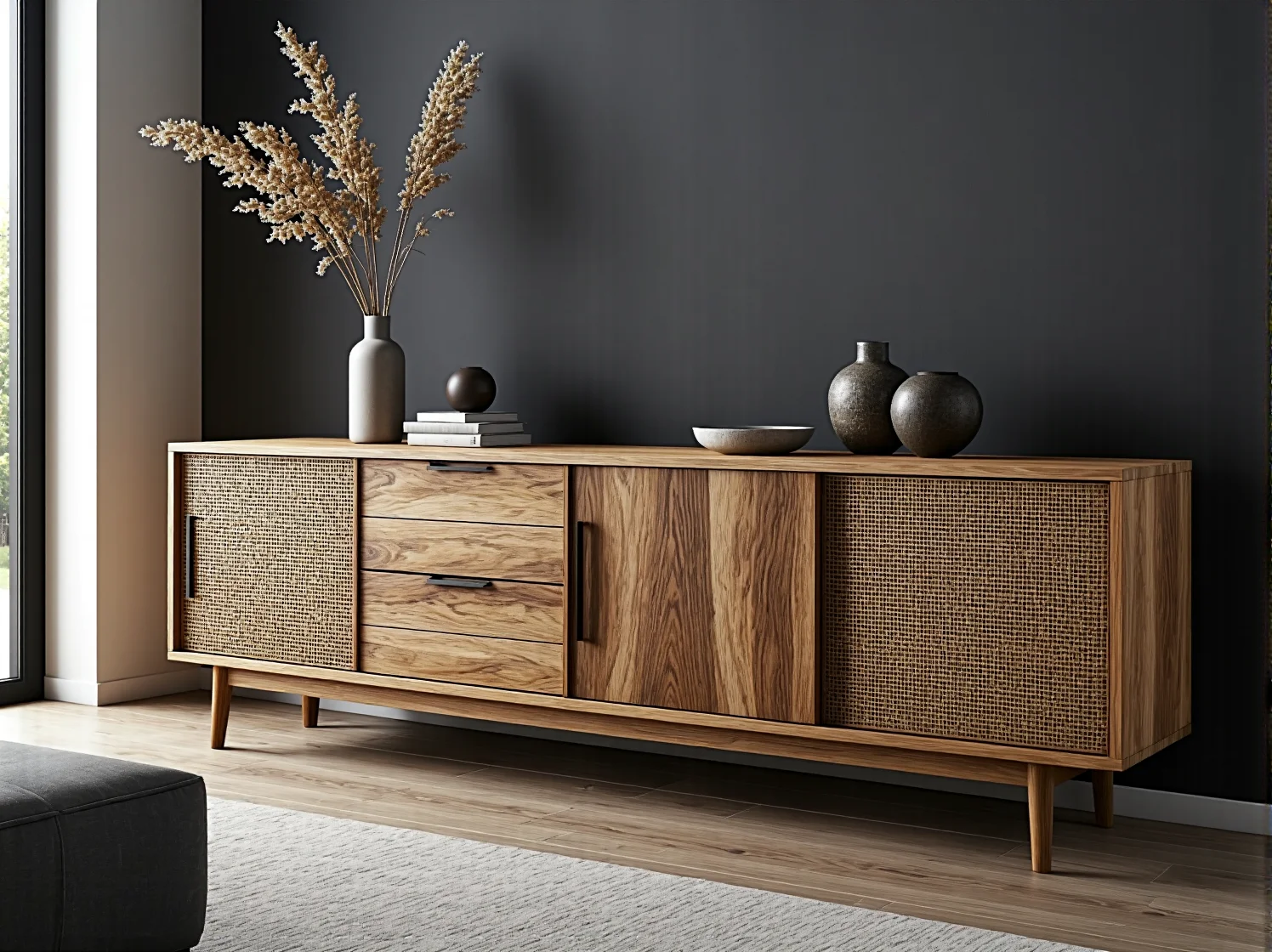 Designerskie kinkiety zewnętrzne podkreślające architekturę nowoczesnej elewacji