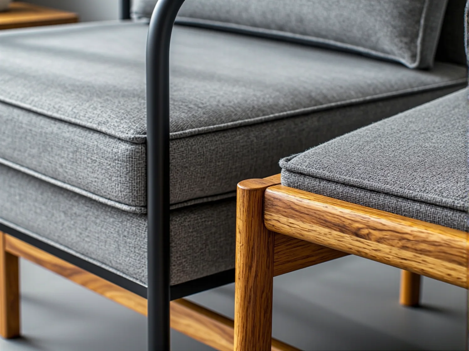 Wytrzymały leżak z technorattanu odporny na słońce i deszcz w ogrodzie hotelowym