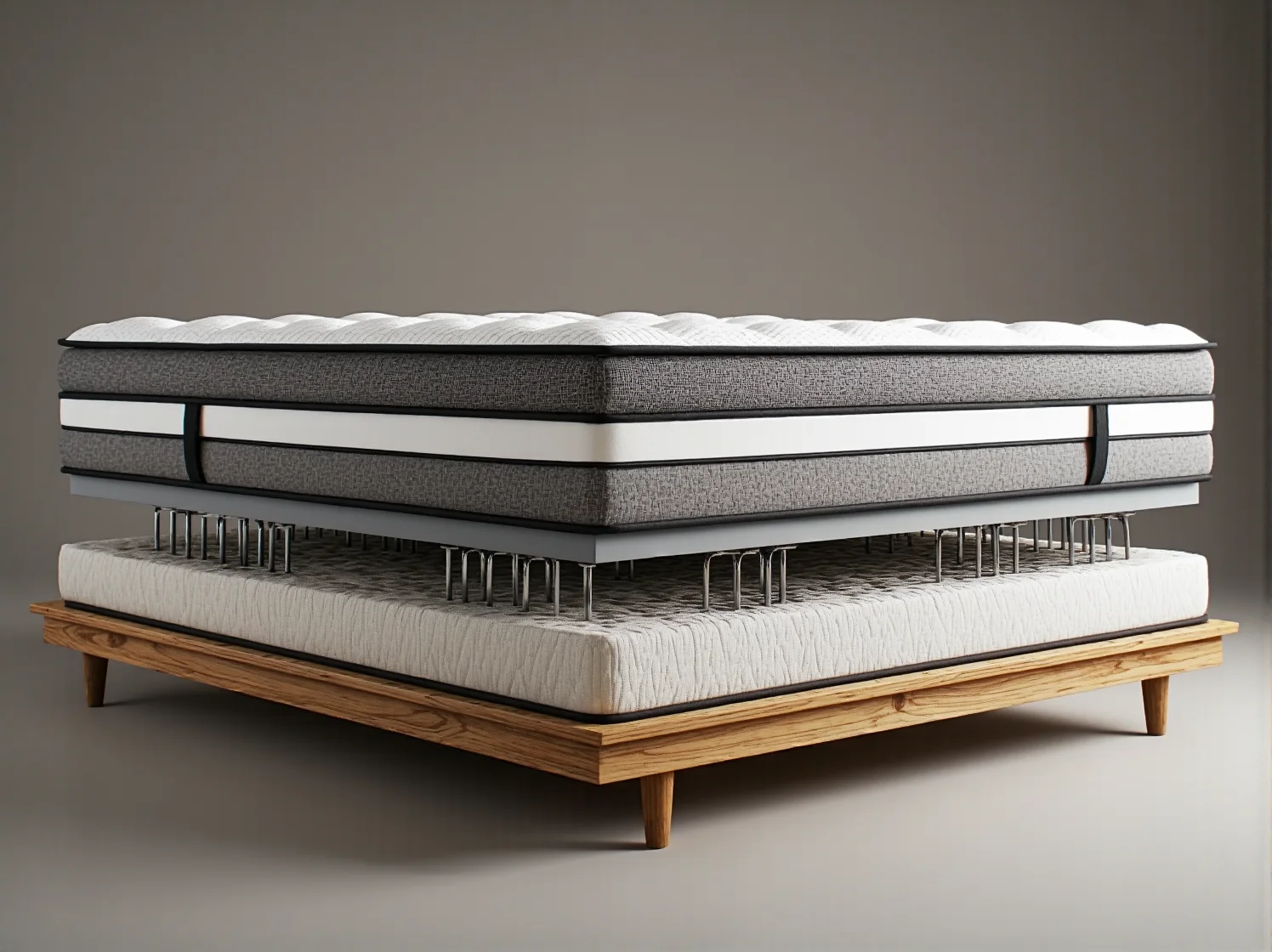 Zdrowy sen i idealne podparcie kręgosłupa na materacu hybrydowym