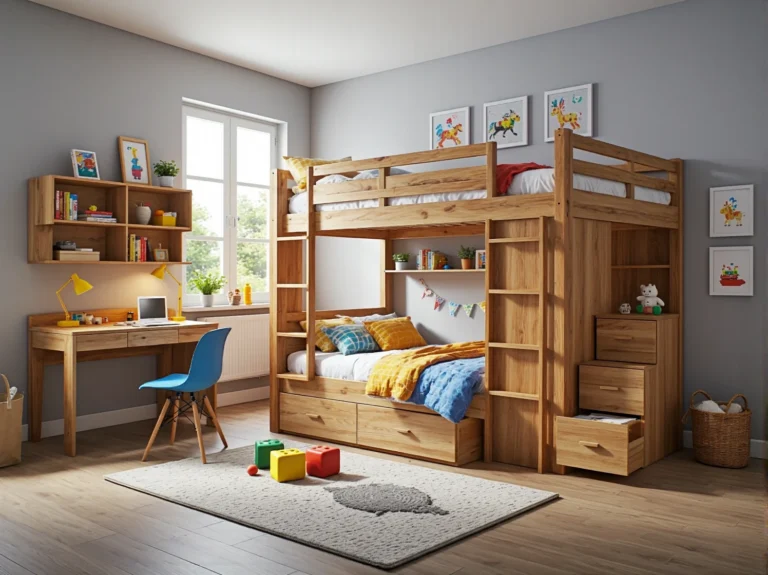 Mały pokój, wielkie możliwości – jak wybrać meble wielofunkcyjne dla dzieci?