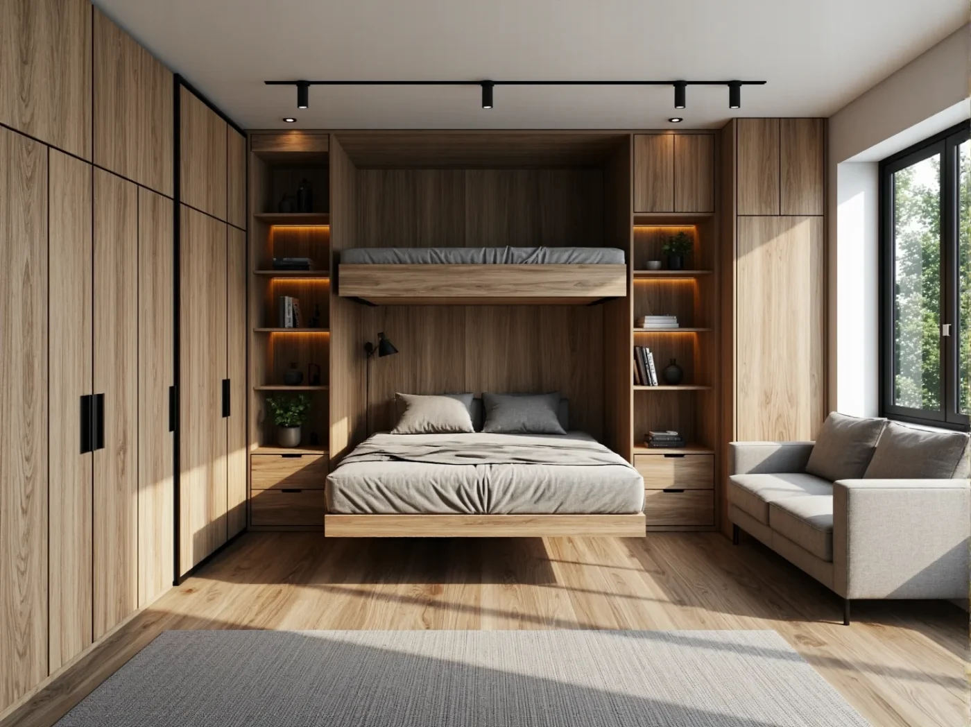 Ranking: Najlepsze łóżka składane na ścianę dla małych mieszkań