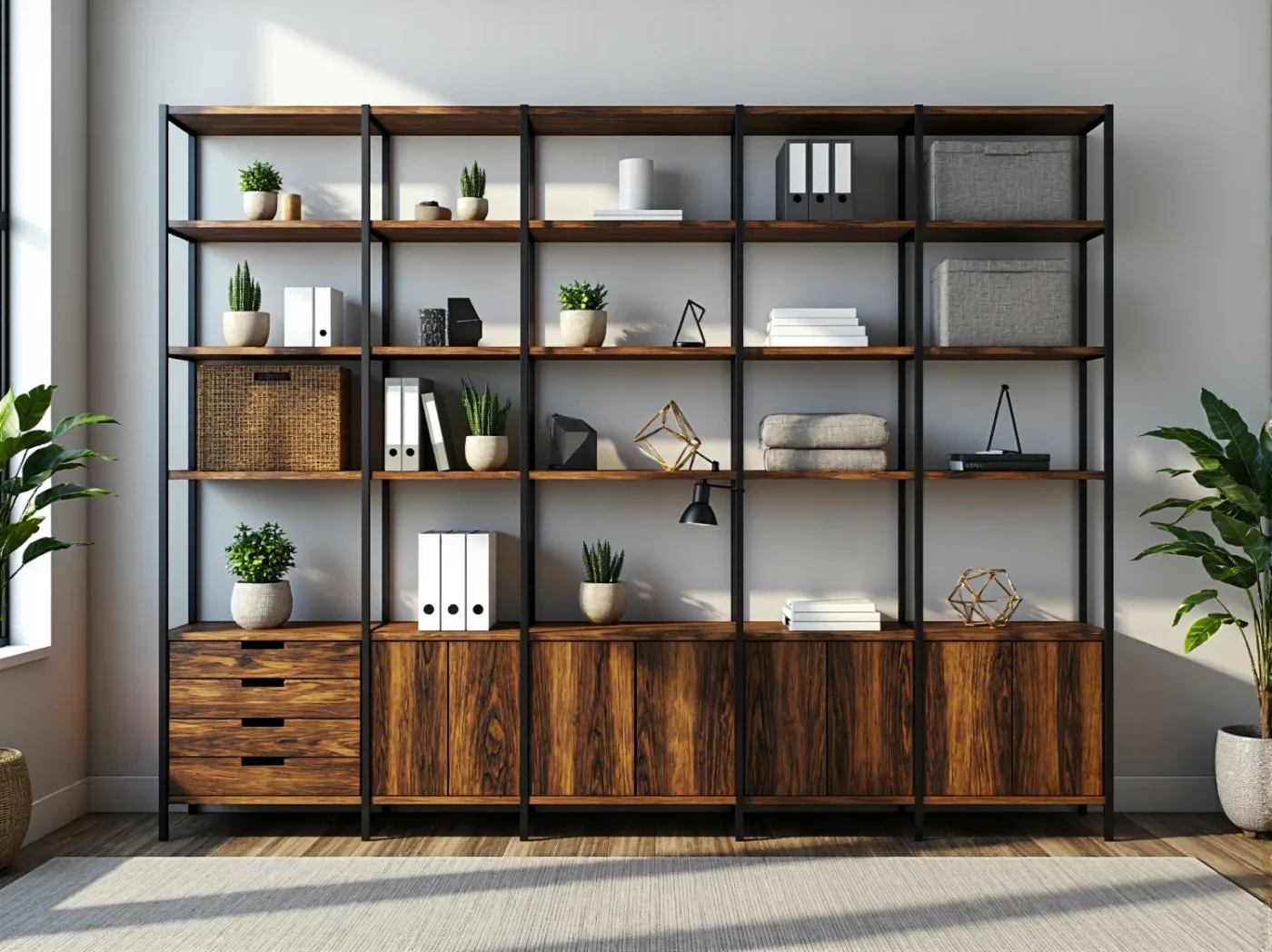 Poradnik: Jak wybrać trwałe regały premium do przestrzeni biurowych?