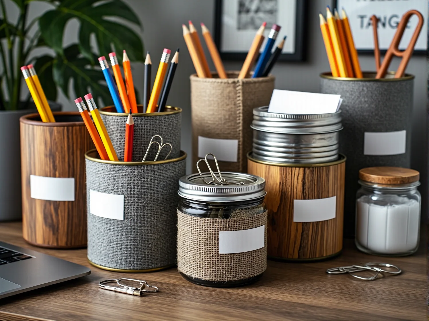 Ergonomiczne krzesła biurowe po renowacji w ekologicznym wnętrzu do pracy wspólnej.