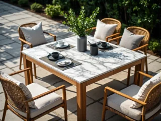Poradnik: Jak wybrać idealny stół ogrodowy wykonany z marmuru?
