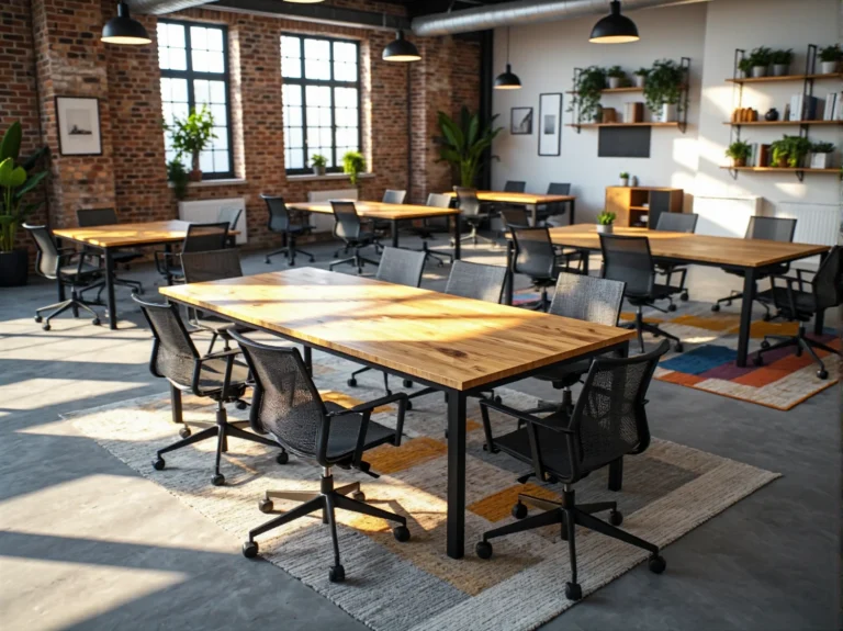 Tanie meble do coworkingu – jak urządzić biuro z ograniczonym budżetem?