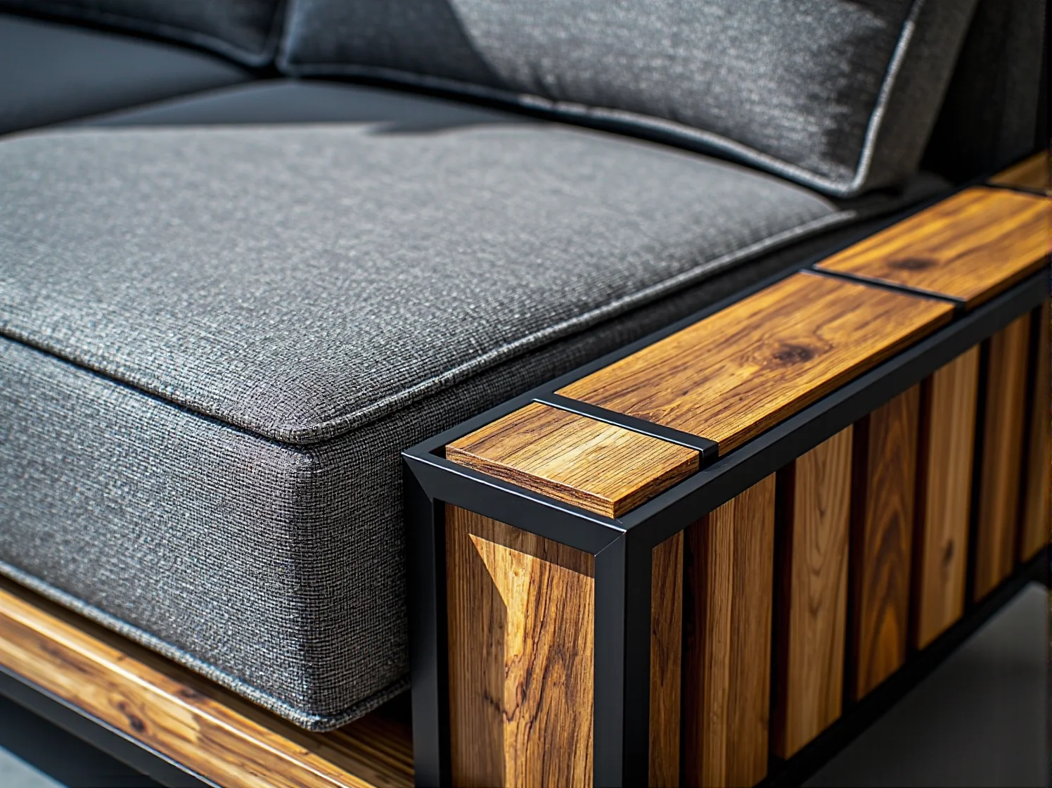 Zestaw wypoczynkowy z technorattanu odporny na pleśń i zmienne warunki.