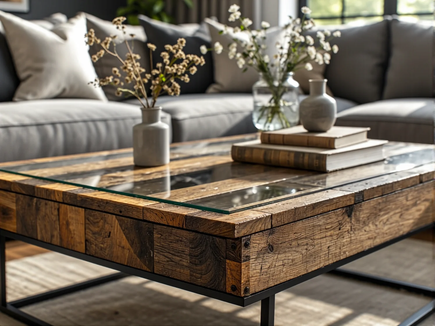 Detal krzesła wykonanego z przetworzonego plastiku, ukazujący innowacyjną strukturę materiału.